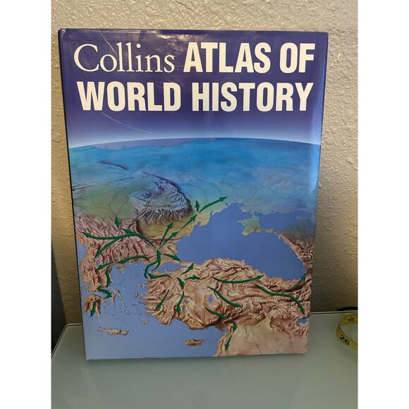 Collins Atlas of World History by Geoffrey Barraclough (Hardcover) - Picture 1 of 5
